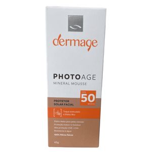 Dermage Photoage Mineral Mousse Médio Fps 50 45g