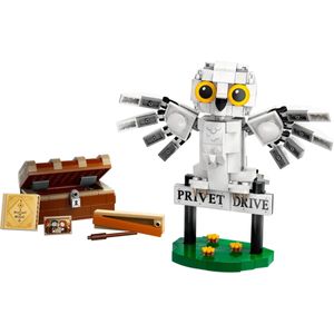 Lego Harry Potter 337 Peças Hedwig Na Rua Dos Alfeneiros 4 - 76425