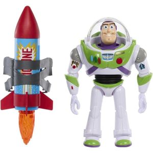 Boneco Toy Story Buzz Lightyear Foguete De Resgate Com Som - Mattel HWW56