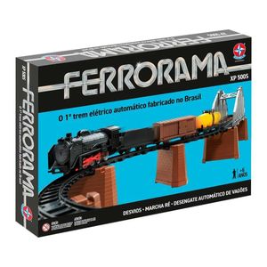 Pista Ferrorama Elétrico Xp 500 Locomotiva - Estrela