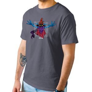 Camiseta Masters Of The Universe Cinza P - Fun Divirta-se