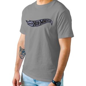 Camiseta Hot Wheels Cinza G - Fun Divirta-se