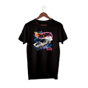 Camiseta Hot Wheels Preto GG - Fun Divirta-se