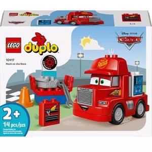 Lego Duplo 14 Peças Mack na Corrida Carros Disney - 10417