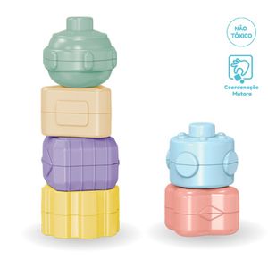 Brinquedo Infantil Cubo Formas Geométricas Polibrinq BB3014