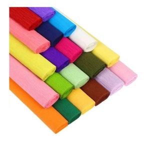 Pacote Papel Crepom 48cmx2m Azul Escuro C/10 - Ridet