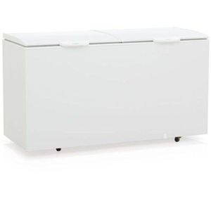 Freezer Horizontal 2 Tampas Cegas Ghbs50bn Gelopar Conservador 532 Litros Branco 110v