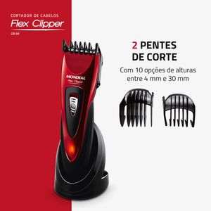 Cortador de Cabelos Mondial Flex Clipper CR-04