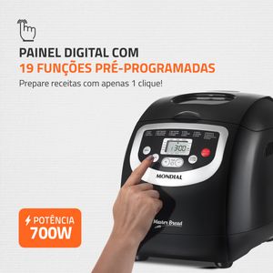 Panificadora Mondial Master Bread NPF-53