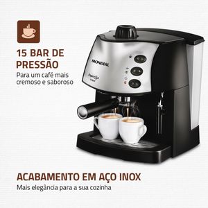 Máquina de Café Expresso Mondial C-08