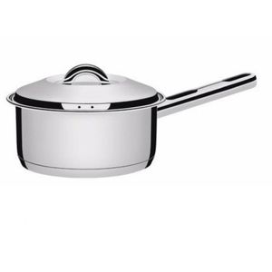 Panela Cocotte Tramontina Solar em Aço Inox Fundo Triplo com Tampa e Cabo 14 cm 1,1 L