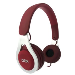 Fone De Ouvido Com Microfone Oex Drop Hs210 - Vinho