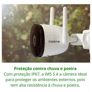 Câmera De Vídeo Intelbras Im5 S Full Hd Com Cartao 64gb