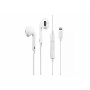 Fone de Ouvido Compativel para iPhone 7 8 e X Branco