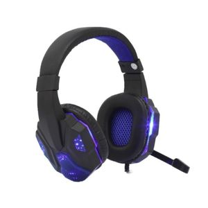 Fone de Ouvido Headset Gamer KNUP KP-397 + Adaptador para PS4 XBOX PC Celular Notebook