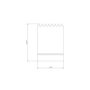 Serra Copo Bi-Metalica 29 mm 1.1/8" Tramontina com Dentes em Aço Rapido HSS