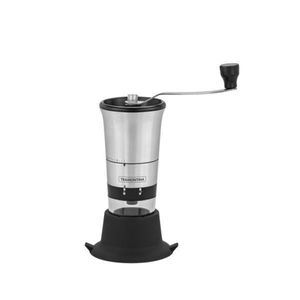 Moedor para Cafe Tramontina Realce em Aço Inox com Copo de Acrilico e Moinho em Ceramica