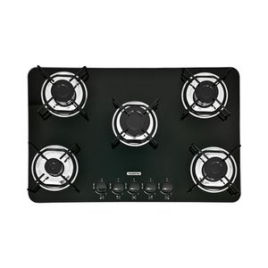 Cooktop Glass Brasil 5GG 70 Gás em Vidro Temperado com 5 Queimadores - Tramontina