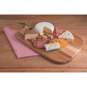 Tábua para Antepasto Tramontina Provence em Madeira Teca FSC 40x27 cm