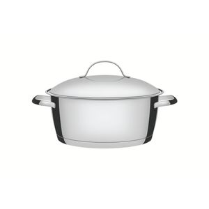 Caçarola Rasa Tramontina Allegra Inox Fundo Triplo 24cm 4,2L