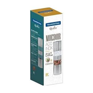 Moedor Duplo Aço Inox/Acril.Realce Tramontina