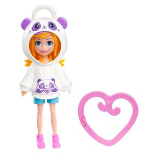 Boneca Polly Pocket Amigos Shani Panda - Mattel