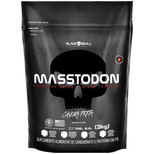 HIPERCALÓRICO MASSTODON - 3KG - REFIL REFIL MASSTODON MORANGO 3KG