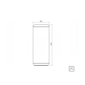 Lixeira Inox Tramontina Piemonte 40 Litros Scotch Brite e Tampa Basculante Marrom