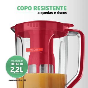 Liquidificador Mondial Turbo Power L-99-fr 220v