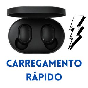 Fone De Ouvido Preto Bluetooth Econômico Para Samsung J1 Mini