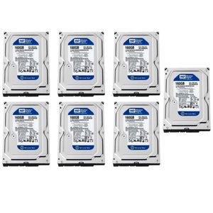 Kit 7 HDs internos com 160GB de memoria