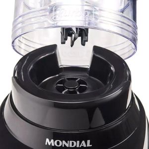 Liquidificador Mondial Turbo 1200w 3l Inox L-1200 Preto 110v