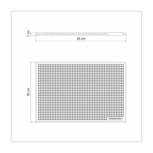 Tapete de Bar Antiderrapante Tramontina em PVC 45x30 cm