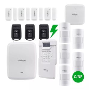 Kit Completo Central Alarme Intelbras Amt 8000 9x Sensores