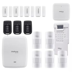 Kit Completo Central Alarme Intelbras Amt 8000 9x Sensores