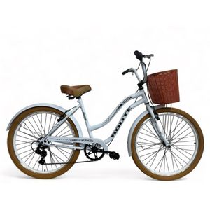 Bicicleta retro feminina aro 26 beach +7v shimano -Route Bike