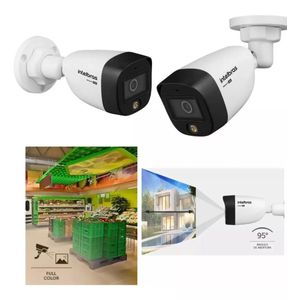 Kit Intelbras 4 Cameras 1120b Full Color, Dvr Mhdx 1004c  HD 1tb
