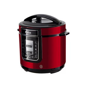 Panela de Pressão Digital 6L Inox Vermelha - Philco