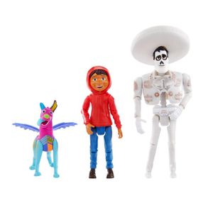 Disney Pixar Storytellers Coco Pacote com 3 - Mattel