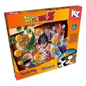 Puzzle Play 200 Peças Dragon Ball Z - Elka