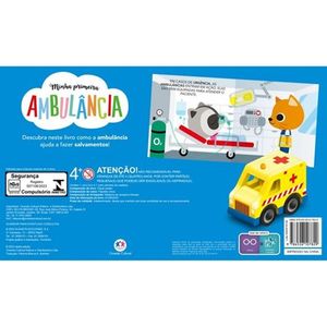 Livro Minha Primeira Ambulância - Ciranda Cultural