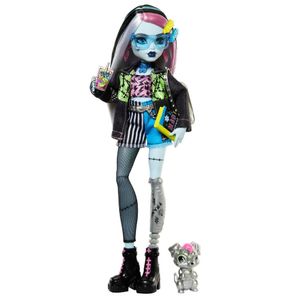 Monster High Frankie Novo Visual com Pet - Mattel