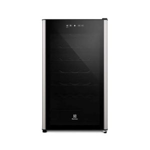 ADEGA ELECTROLUX DE VINHOS CLIMATIZADA 34 GARRAFA UMA PORTA PAINEL DIGITAL 127V WSF34