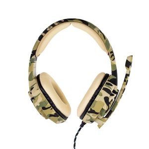 Fone de Ouvido Headset Gamer Sate Camuflado com Luz AE-368C