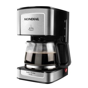 Cafeteira Mondial 20 xícaras Preto Inox 220V C-43-20X-SI