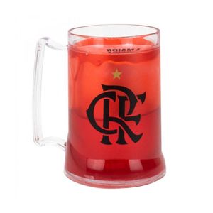 Caneca Gel Isolante Térmico 400ml Flamengo Oficial