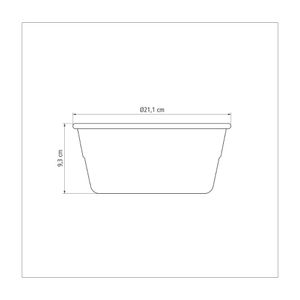 Forma para Bolo e Pudim Tramontina Brasil em Aluminio com Revestimento Interno e Externo Antiaderente Starflon T3 Grafit