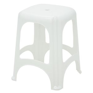 Banqueta Tramontina Niteroi em Polipropileno Branco