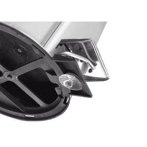 Lixeira Inox com Pedal Tramontina Brasil com Acabamento Polido e Balde Interno Removível 30 L