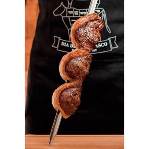 Espeto para Churrasco Tramontina com Lamina em Aço Inox e Cabo de Madeira 75 cm